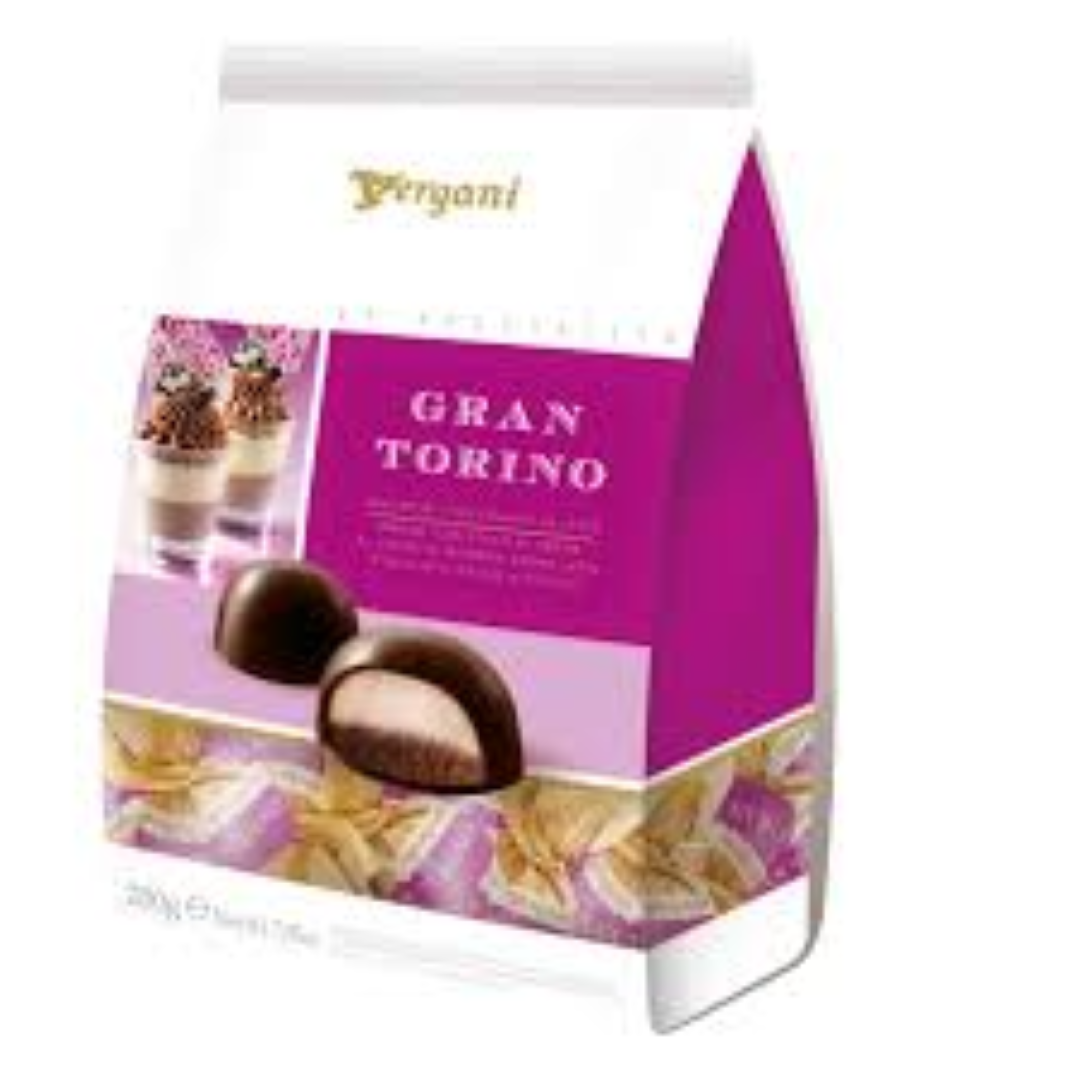 VERGANI GRAN TORINO MILK CHOC C,M/C & LIQUER 200G